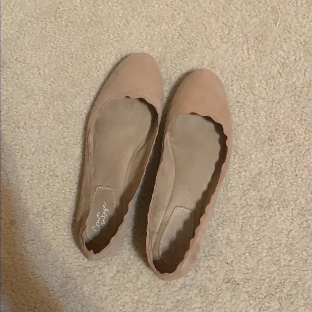 Crowne Vintage Nude Flats